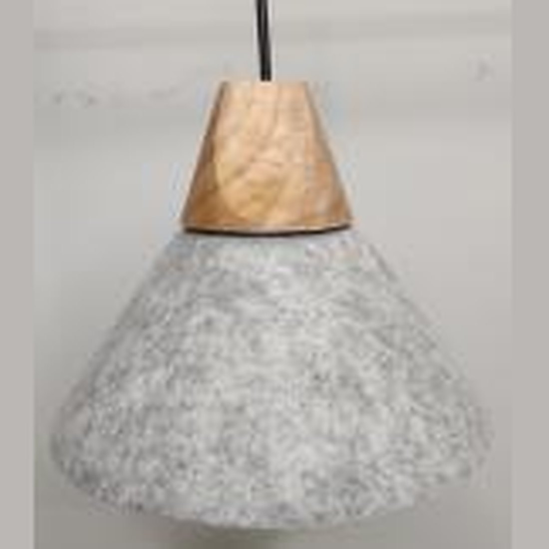 Felt Cone Pendant