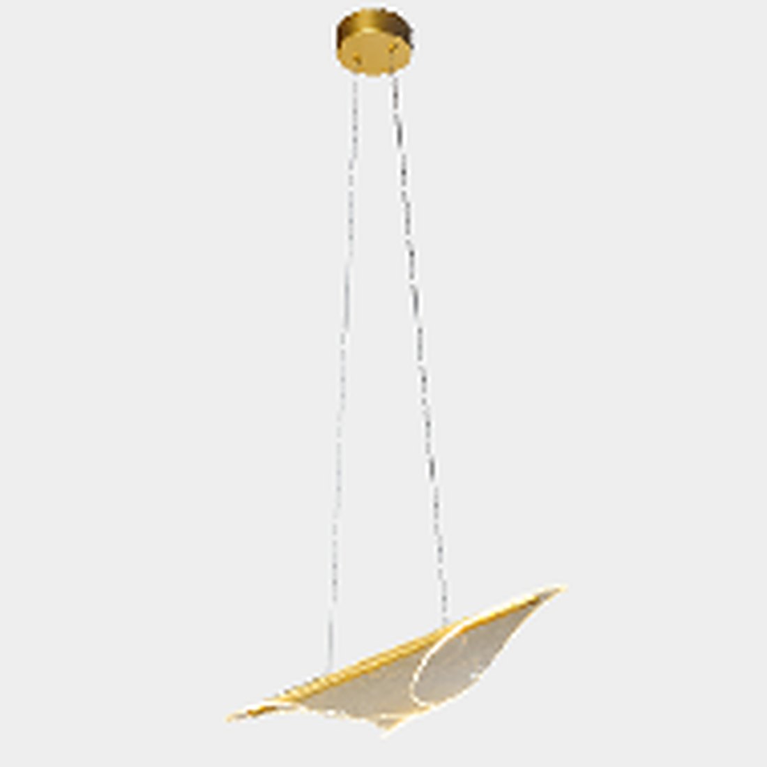 Gold Leaf LED Pendant