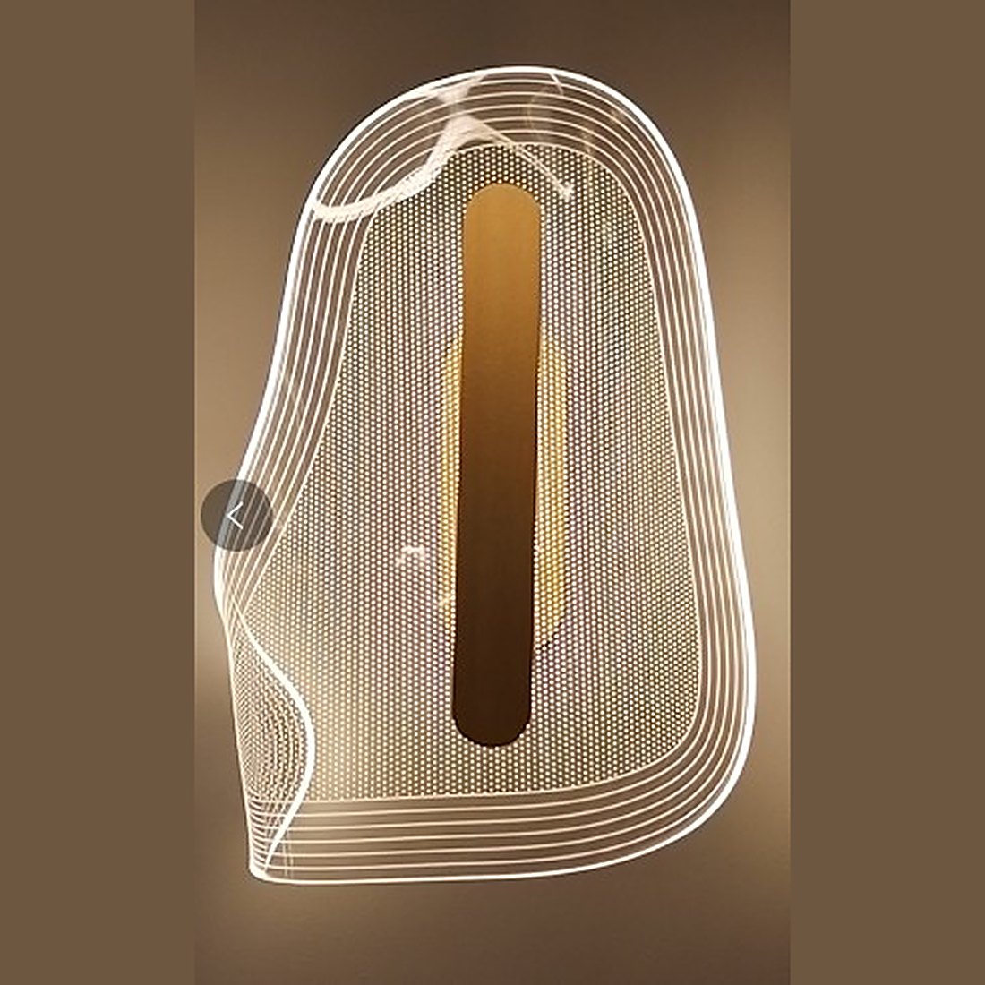 Contour Acrylic Wall Light